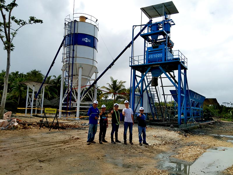 Concrete Plant After-Sales Team in the Philippines